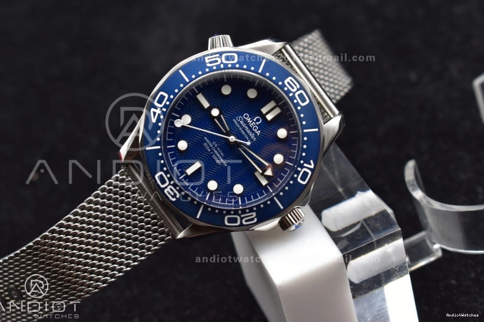 on Mesh DailyWear A Bond Bracelet 60th 1065 Edition 300M Best VSF anniversary 42mm Seamaster James 0416